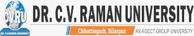 DR. C.V Raman University Logo
